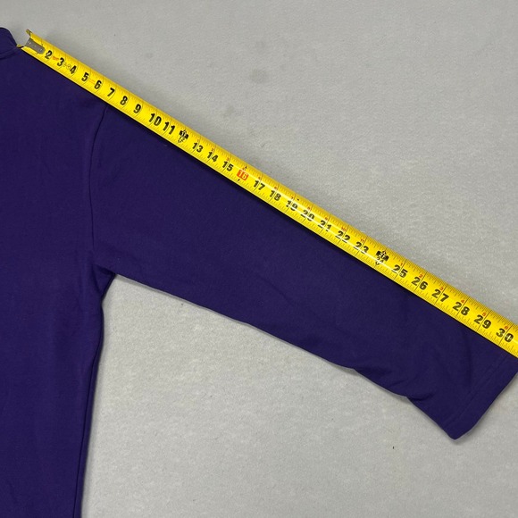 Champion Washington Huskies Pullover Sweatshirt Mens L Mock‎ Neck 1/4 Snap NCAA - Picture 5 of 7